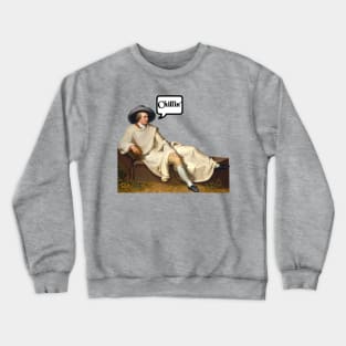 Chillin' Olde School Crewneck Sweatshirt